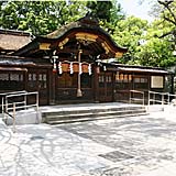 護王神社拝殿拡張工事（2009年京都市）